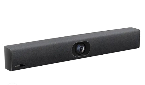 Yealink UVC40-E2 all-in-one USB video bar, for small/huddle rooms, 4K ultra-HD, AI-powered, integrated 8-microphone, plug-and-play UVC40-E2
