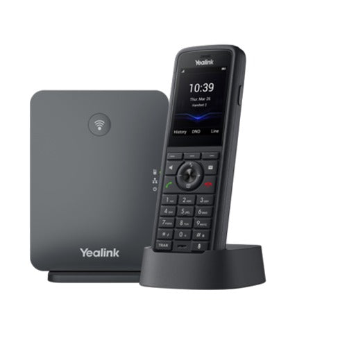 Yealink W79P Pro Ruggedized DECT Handset, FNR, combining W70B with W59R Pro handset, Bluetooth 5.2 connectivity W79P-PRO