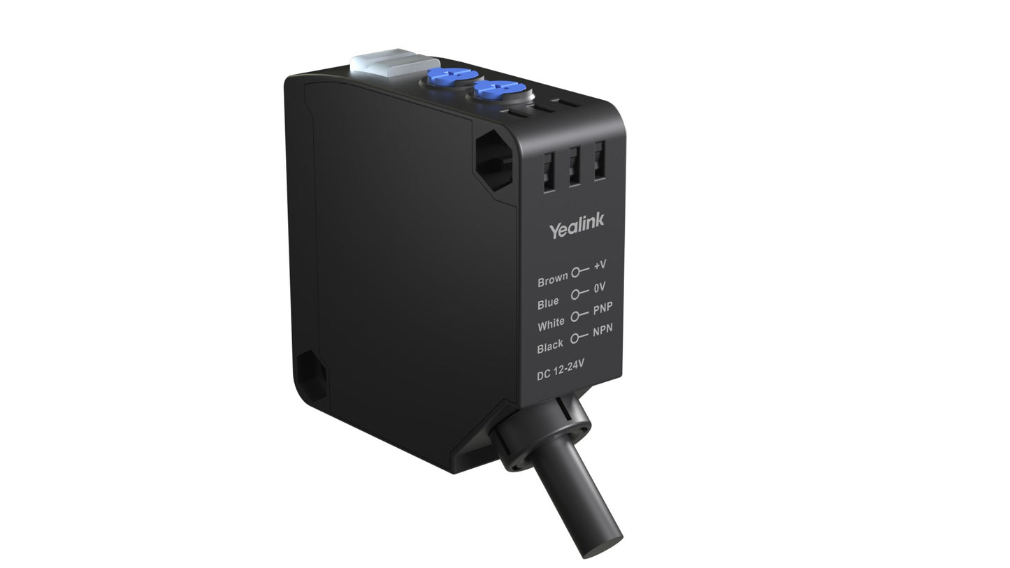 Yealink YPS20 Partition Sensor with GPIO Interface Designed for dividable meeting rooms, this sensor can detect and report the status of the curtain YPS20