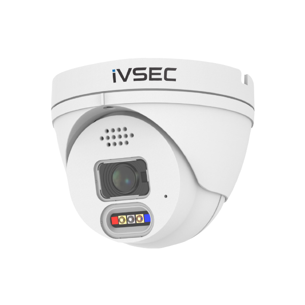 IVSEC IVSEC TURRET IP CAMERA 5MP 2.8MM FIXED LENS 25FPS POE IP66 ADV DET IVS FULLCOLOUR NC110ADX