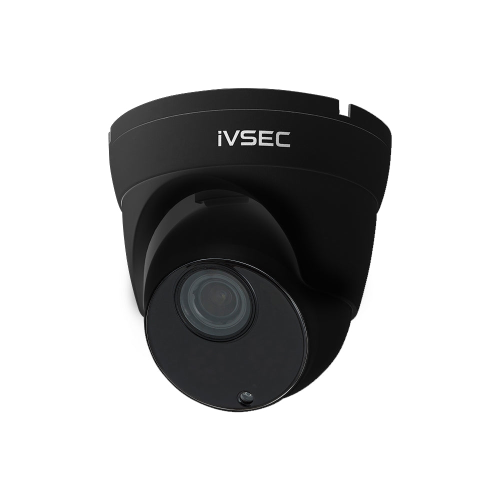 IVSEC IVSEC TURRET IP CAMERA 8MP 2.7MM-13.5MM MOTORISED LENS 25FPS POE IP66 45M IRBLACK NC512XD-BLK