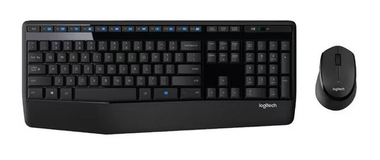 Logitech MK345N Wireless Keyboard & Mouse Combo Full Size 12 Media Key Long Battery Life Comfortable (NEW!!) 920-012926