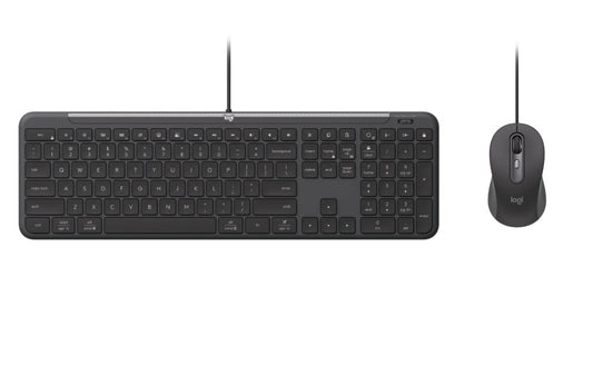Logitech MK620 Slim Wired Combo MK620 for Business - Multi-OS keyboard and mouse for workplaces 920-013351