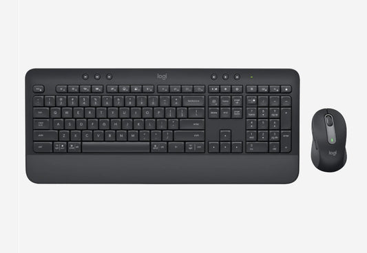 Logitech MK650 Wireless Keyboard & Mouse - Graphite for Business 920-011014