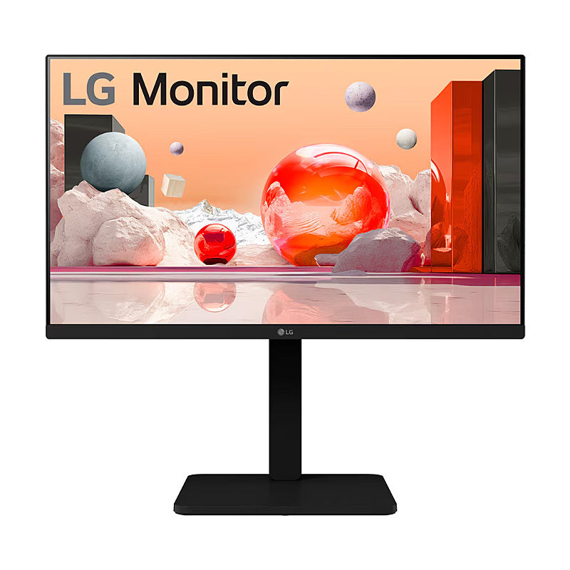 LG 23.8'' IPS FHD monitor 1920Ã 1080 (16:9) 5ms 100Hz DP HDMI VGA USB Speaker Pivot [24BA550]  - 24BA550