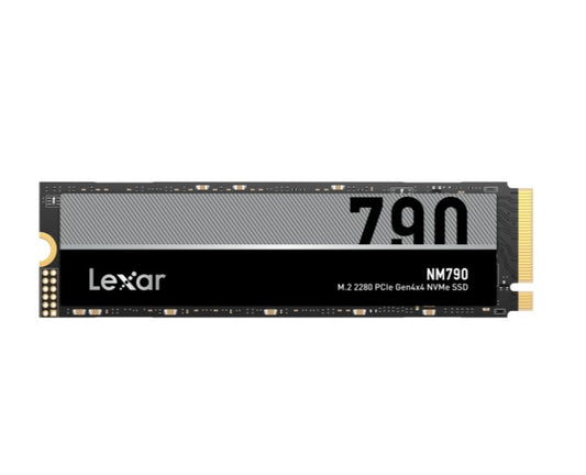 Lexar LNM790X512G-RNNNG Internal SSD 512GB M.2 2280 PCIe Gen 4x4 NVMe SSD up to 7400MB/s read, 6500MB/s write LNM790X512G-RNNNG