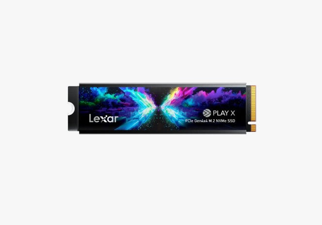 Lexar LNMPLYX001T-RNNNG Internal SSD PLAY X PCIe 4.0 1TB, up to 7400MB/s read, 6400MB/s write M.2 2230 - 5 year limited warranty LNMPLYX001T-RNNNG