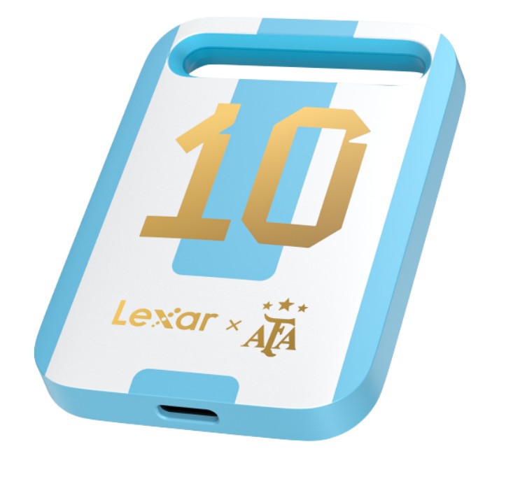 Lexar SL260 Portable SSD 1TB USB 3.2 Gen 1, Up to 390MB/s read, up to 400MB/s write (Co-branded Edition) LSL260X001T-BNXNG