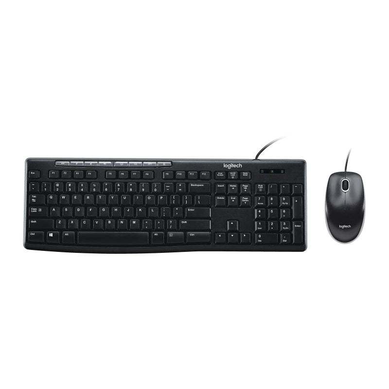 Logitech MK200 Wired Keyboard & Mouse Combo  - 920-002693