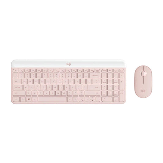 Logitech MK470 Slim Wireless Keyboard & Mouse Combo (Rose)  - 920-011326