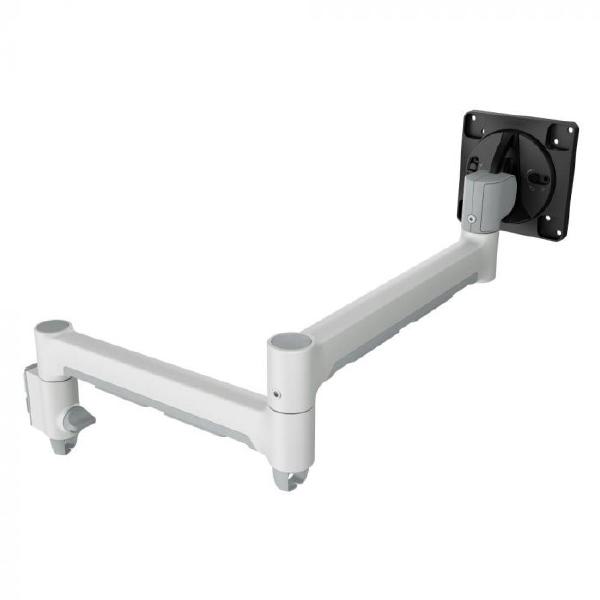 Atdec AWM-A71T 710mm Long Swing Monitor Arm, Adjustable Tilt and Pan, White AWM-A71T-W