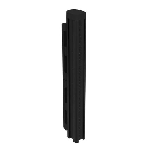Atdec 400mm Stackable Medium Post With Guide Marks Black AWM-P40X-B