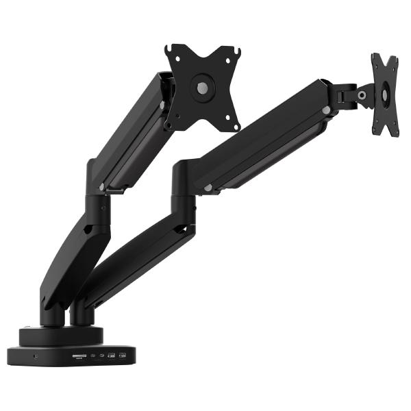 J5create JTSA302 Gas Dual-Monitor Mount with Docking Station JTSA302