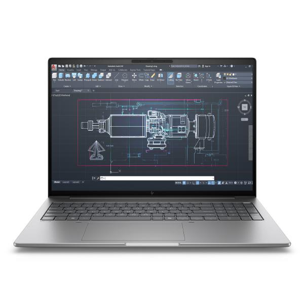 HP Zbook 8 G1i, Intel Core Ultra 5-225H, 16" WUXGA TS (1920x1200), 16GB (1x16GB) DDR5-6400, 512GB SSD, Intel Graphics, Win 11Pro, 3/3/3 Warranty BV5K9PT