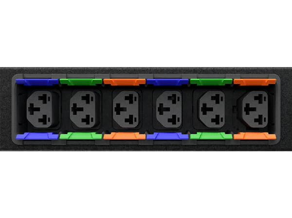 Vertiv Geist F0144849 Basic 1U PDU, 16A, 230V, 1U, 12x Locking IEC C13/C19 Combination outlets, 3m C20 cable F0144849
