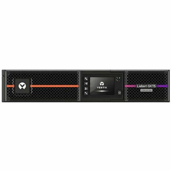 ** ON PROMO NOW ** Vertiv Liebert GXT5LI-3000IRT2UXL, 3000VA 2700W 230V, Lithium-Ion Online UPS, 1.0 PF, 2U Rack/Tower, 6x C13, 1x C19, Single Phase 01202665