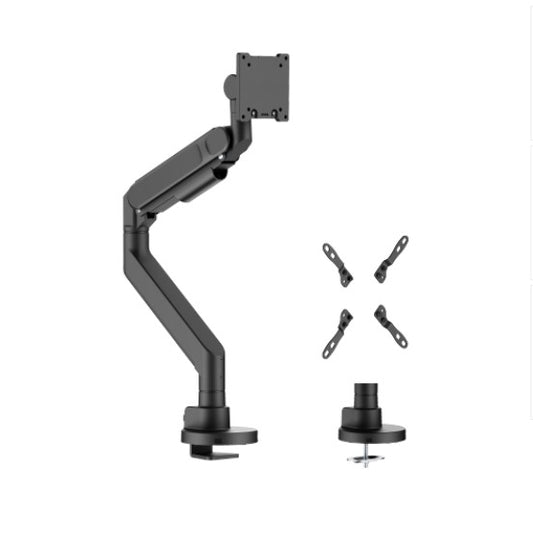 Brateck LDT92-C012-B FUTURE-PROOF HEAVY-DUTY GAS SPRING MONITOR ARM, Fit Screen Size: 24'-57' Up to 27 KG LDT92-C012-B