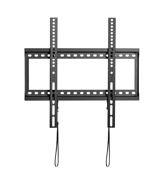 Brateck Fixed TV Wall Mount For 32'-70' up to 75KG, VESA Compatible: 50x50, 75x75, 100x100, 100x150, 100x200, 200x200, 300x200, 200x400 Black LP72-44F