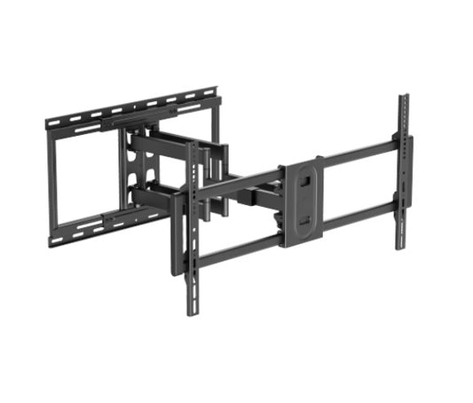 Brateck LPA80-486A HEAVY-DUTY FULL-MOTION TV WALL MOUNT WITH LATERAL SHIFT WALL PLATE For Double Stud (600mm) & Solid Wall LPA80-486A