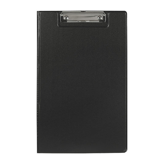 Marbig Clipfolder Pp Foolscap Black  - 4300502