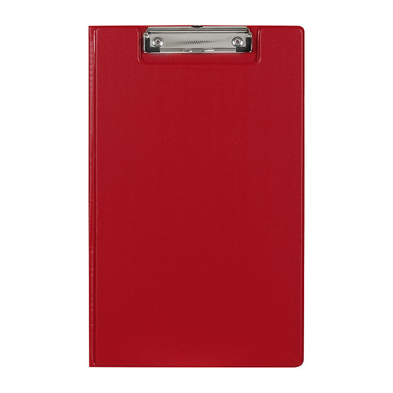 Marbig Clipfolder Pp Foolscap Red  - 4300503