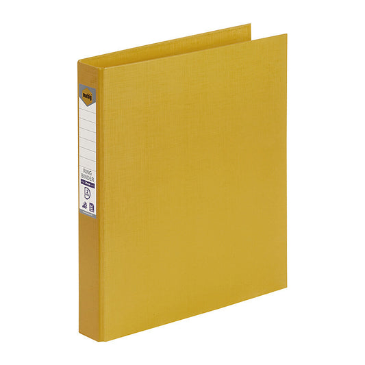 Marbig Ring Binder A4 25mm 2D Pe Yellow  - 5022130