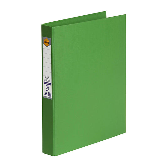Marbig Ring Binder A4 25mm 4D Pe Green  - 5024104