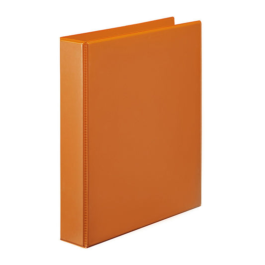 Marbig Clearview Insert Binder A4 25mm 2D Orange  - 5402006