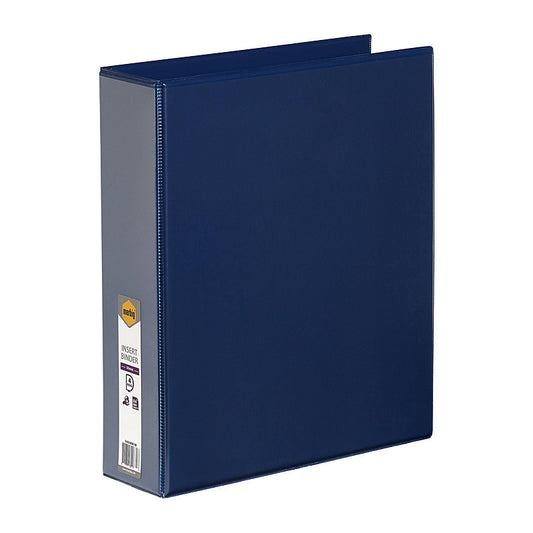 Marbig Clearview Insert Binder A4 50mm 4D Blue  - 5424001B