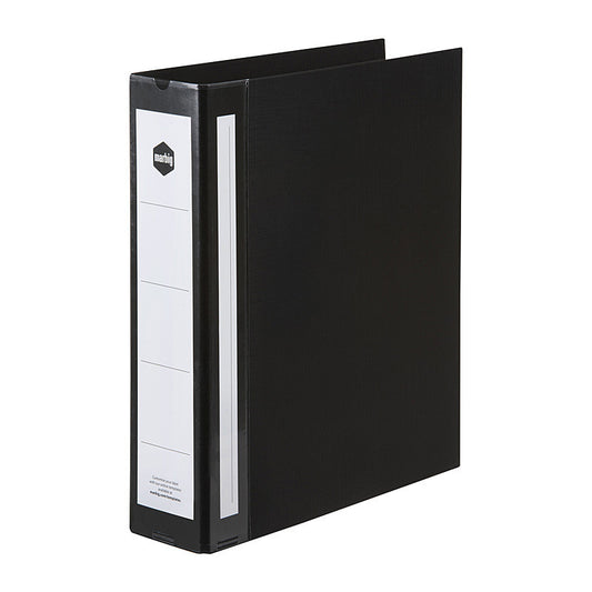 Marbig Ring Binder Deluxe A4 50mm 4D Pe Black  - 5914002
