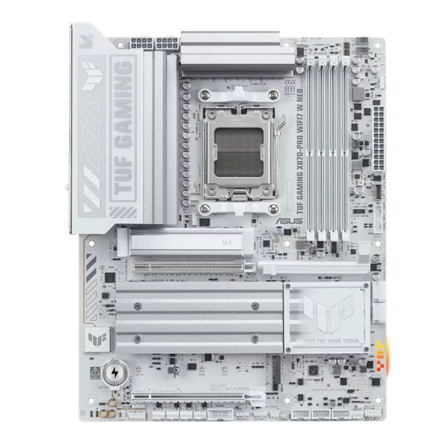 ASUS AMD TUF GAMING X870-PRO WIFI7 W NEO, AM5, X870, 4DDR5 256GB, PCIe5.0, M.2x4, WiFi7, BT5.4, 5GbE, USB4x2, HDMI, ATX, 3yr wty TUF GAMING X870-PRO WIFI7 W NEO