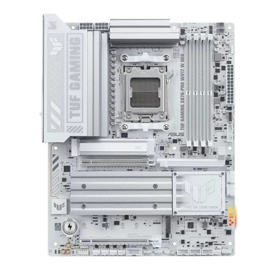 ASUS AMD TUF GAMING X870-PRO WIFI7 W NEO, AM5, X870, 4DDR5 256GB, PCIe5.0, M.2x4, WiFi7, BT5.4, 5GbE, USB4x2, HDMI, ATX, 3yr wty TUF GAMING X870-PRO WIFI7 W NEO