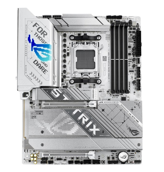 ASUS AMD ROG STRIX X870-A GAMING WIFI (AM5) ATX Motherboard 4x DDR5 192GB, 1x PCIe 5.0 x16 slot, 4 x M.2 slots, 2x SATA, Wi-Fi 7, 1 x HDMI, 1 x DP ROG STRIX X870-A GAMING WIFI