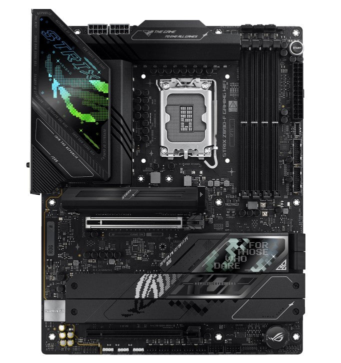 ASUS ROG STRIX Z890-F GAMING WIFI LGA1851 ATX Motherboard 192GB, 4x DDR5, 1 x PCIe 5.0 x16 slots, 5 x M.2 slots, 4 x SATA 6Gb/s ROG STRIX Z890-F GAMING WIFI