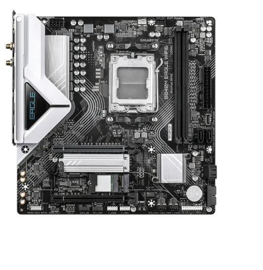 Gigabyte B840M EAGLE, AMD AM5 B840 Ryzen 7000/8000/9000, 2xDDR5 128GB EXPO/XMP, PCIe 5.0 x16, 2xM.2, 4xSATA, 2.5GbE LAN, Wi-Fi 6E, HDMI, DP,  B840M EAGLE WIFI6