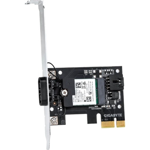 Gigabyte GC-WIFI6E MediaTek MT7902 module built-in WIFI EZ-Plug 6GHz IEEE 802.11ax compliant up to 1200Mbps BLUETOOTH 5.2 MU-MIMO TX/RX PCIe 4.0 x1 GC-WIFI6E