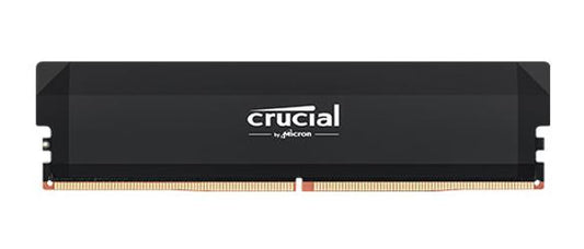 Crucial Pro 16GB (1x16GB) DDR5 UDIMM 6400MHz CL32 Black Heat Spreader Support Intel XMP AMD Ryzen Desktop PC Gaming Memory Tray CP16G64C32U5BT