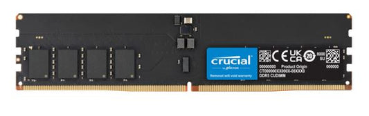 Crucial 32GB (1x32GB) DDR5 CUDIMM 6400MHZ CL52 Desktop PC Memory for Intel Core Ultra Processors AI PC CT32G64C52CU5