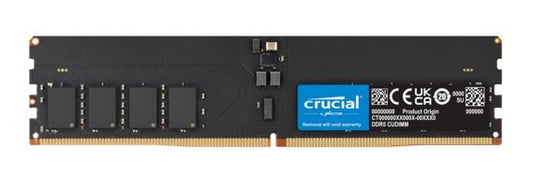 Crucial 64GB (1x64GB) DDR5 CUDIMM 6400MHZ CL52 Desktop PC Memory for Intel Core Ultra Processors AI PC CT64G64C52CU5