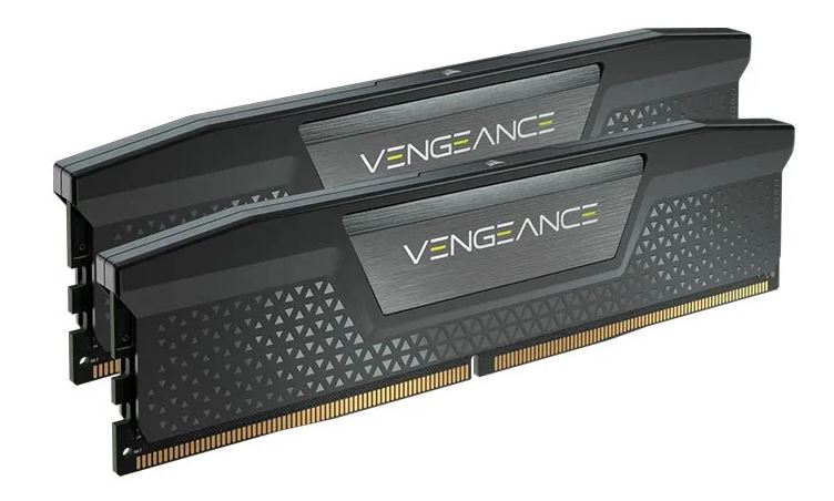 Corsair Vengeance 16GB (2x8GB) DDR5 DRAM 5200MT/s CL40 Memory Kit  Black CMK16GX5M2B5200C40