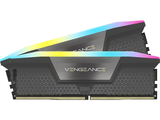 Corsair Vengeance RGB 64GB (2 x 32GB) 288-Pin PC RAM DDR5 6000 (PC5 48000) Desktop Memory CMH64GX5M2D6000Z40