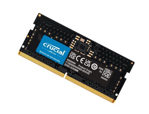 Crucial 16GB (1x16GB) DDR5 SODIMM 5600MHz CL46 Notebook Laptop Memory CT16G56C46S5-P