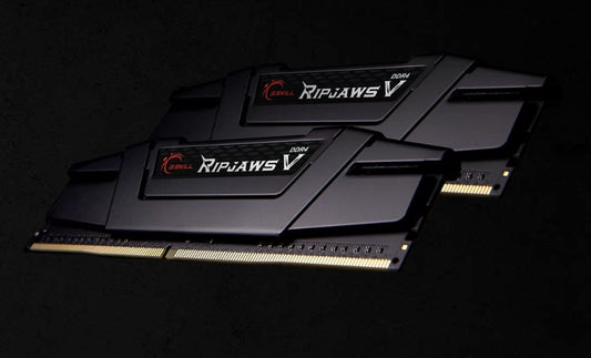 G.SKILL F4-2666C19D-64GVK 64GB (2 x 32GB)/ PC4-21300 / DDR4 2666 Mhz/ Timings 19-19-19-43/ Voltage 1.20V/ Ripjaws V F4-2666C19D-64GVK