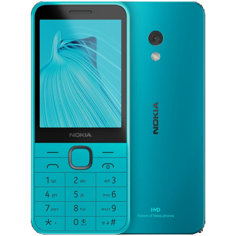 Nokia 235 4G - Glacier Blue (1GF026GPG3L06) *AU STOCK*, 2.8', 64/128MB, 2MP, Dual SIM, 1450mAh Removable, 2 Years Warranty 1GF026GPG3L06