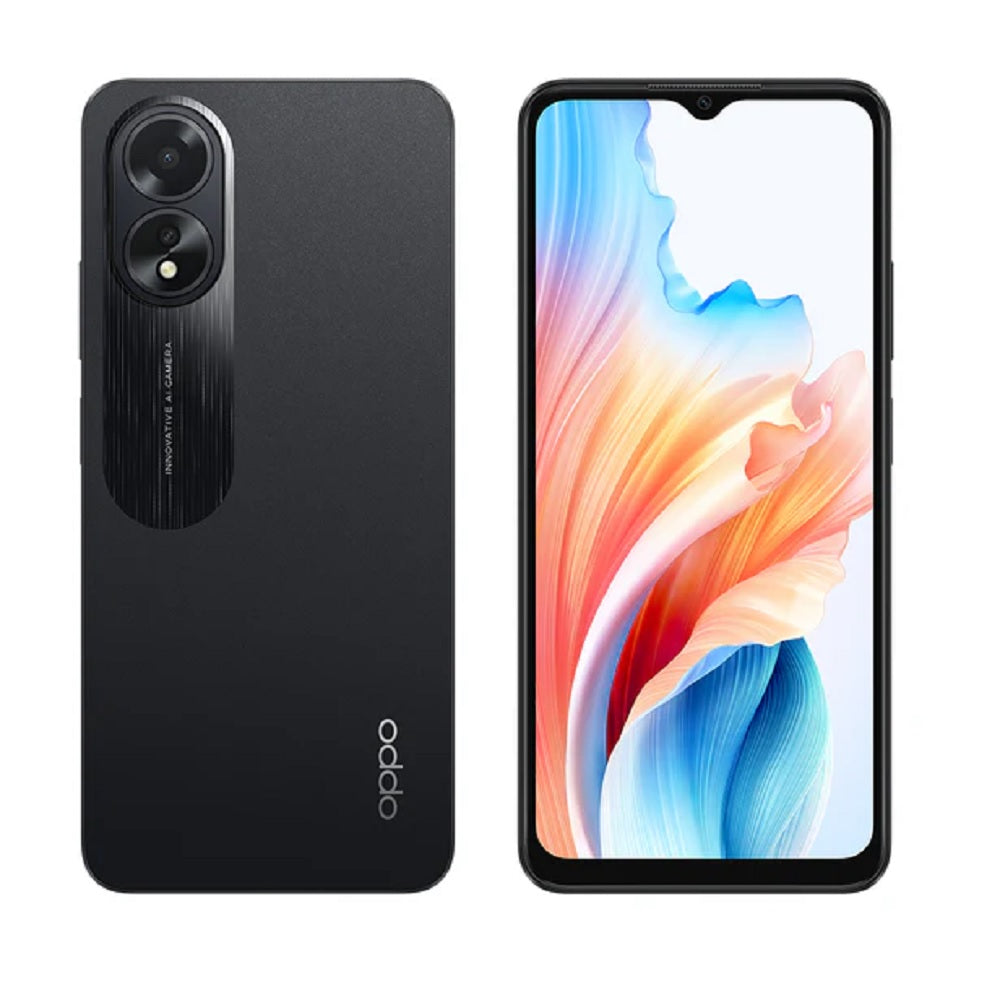 OPPO A18 4G 128GB - Black (CPH2591AU Black)*AU STOCK*, 6.56', HD+, 90Hz, 4GB/128GB, 8MP/5MP, Dual SIM, 5000mAh, 2 Years Warranty CPH2591AU Black