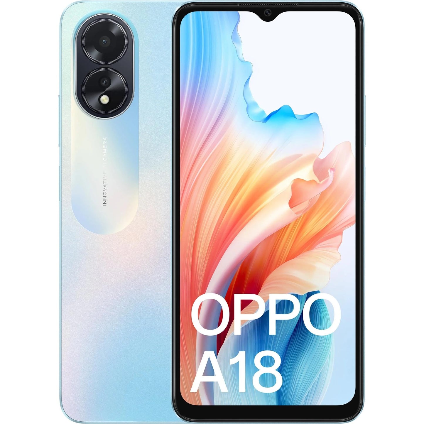 OPPO A18 4G 128GB - Blue (CPH2591AU Blue)*AU STOCK*, 6.56', HD+, 90Hz, 4GB/128GB, 8MP/5MP, Dual SIM, 5000mAh, 2 Years Warranty CPH2591AU Blue