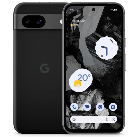 Google Pixel 8A 5G 128GB - Obsidian Black (GA04432-AU)*AU STOCK*, 6.1', OLED, 120Hz, 8GB/128GB, 64MP/13MP, Single+ eSIM, 4492mAh, 2 Years Warranty GA04432-AU