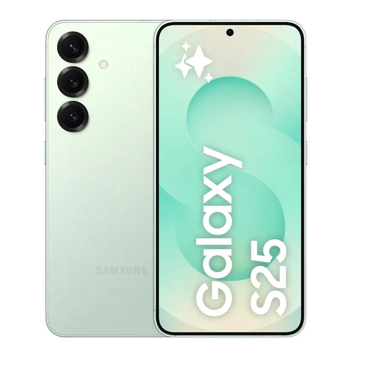 Samsung Galaxy S25 5G 512GB - Mint *AU STOCK*, 6.2', Full HD+, 120Hz, 12GB/512GB, 50MP/12MP, Single+ eSIM, AI, 4000mAh, 2 Years Warranty SM-S931BLGFATS
