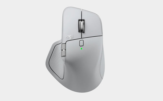 Logitech MX Master 4 Wireless Mouse - Pale Grey 910-007566