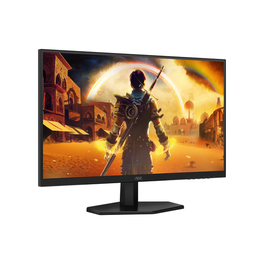 AOC 27' 180Hz 2560 x 1440 (QHD) 0.3ms, HDR400, Fast IPS, HDMI2.0 x 1 DisplayPort1.4 x 1 Adaptive Sync, Height Adjust Gaming Monitor Q27G40E